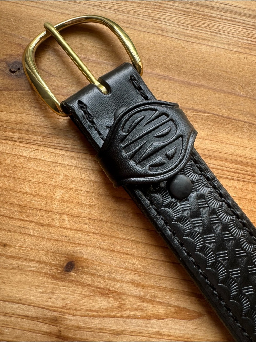NRA Leather Belt 42